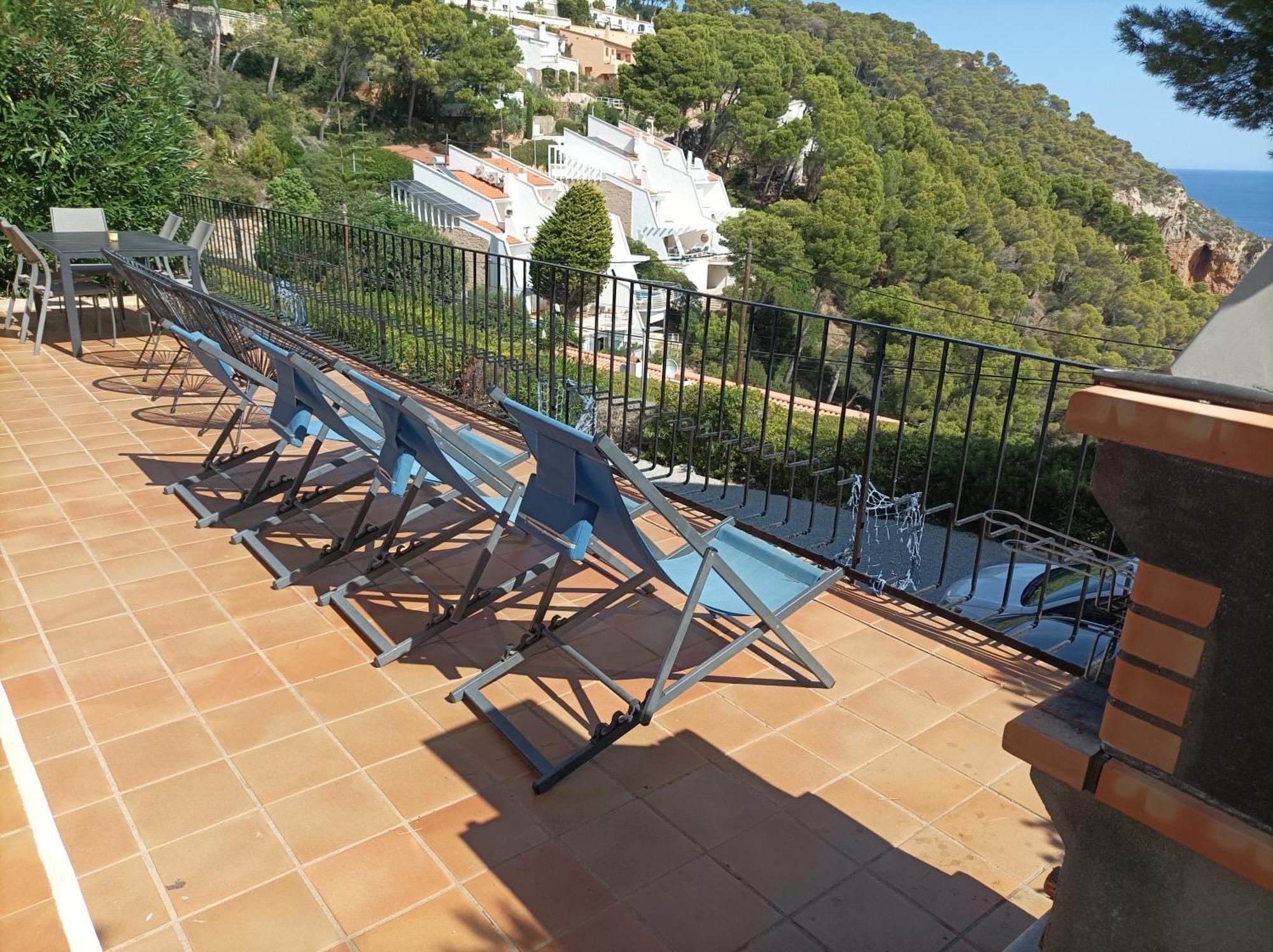 "La Terrasse De La Mer 1" -Climatisation-Wifi-Bbq -Piscine-Parking Begur Buitenkant foto